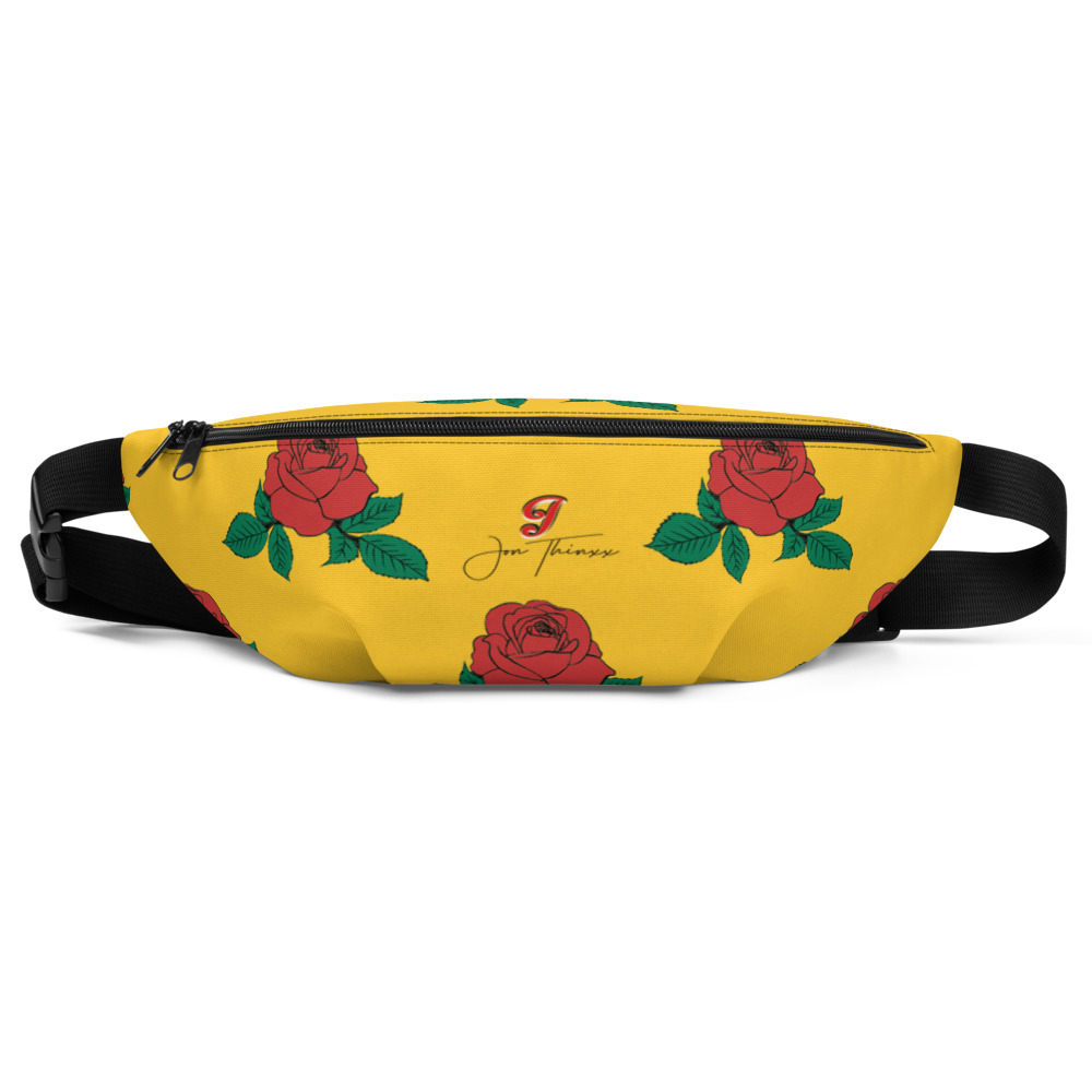 Yellow Rose Floral Shoulder/Waist Bag